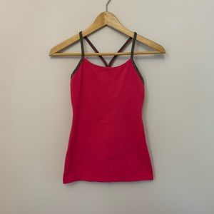 Lululemon Power Y tank top size 2